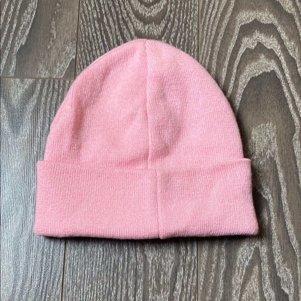 Pink Love Embroidered Beanie - Picture 2 of 6
